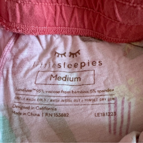 Little Sleepies All Star Pajama Pants size M - Picture 4 of 4